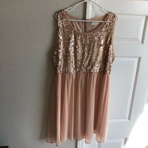 Forever 21 sequins top dress